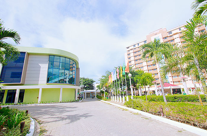 フィリピン留学 Cebu Blue Ocean Academy  in セブ - 学校外観 