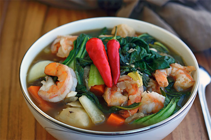 フィリピンの代表的なスープ料理・シニガンにも入っています