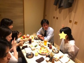新しいスタッフの歓迎会を行いました★