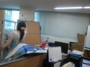 オフィス 模様替え！