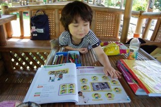 親子留学