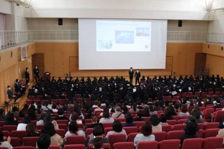 高校での海外留学説明会