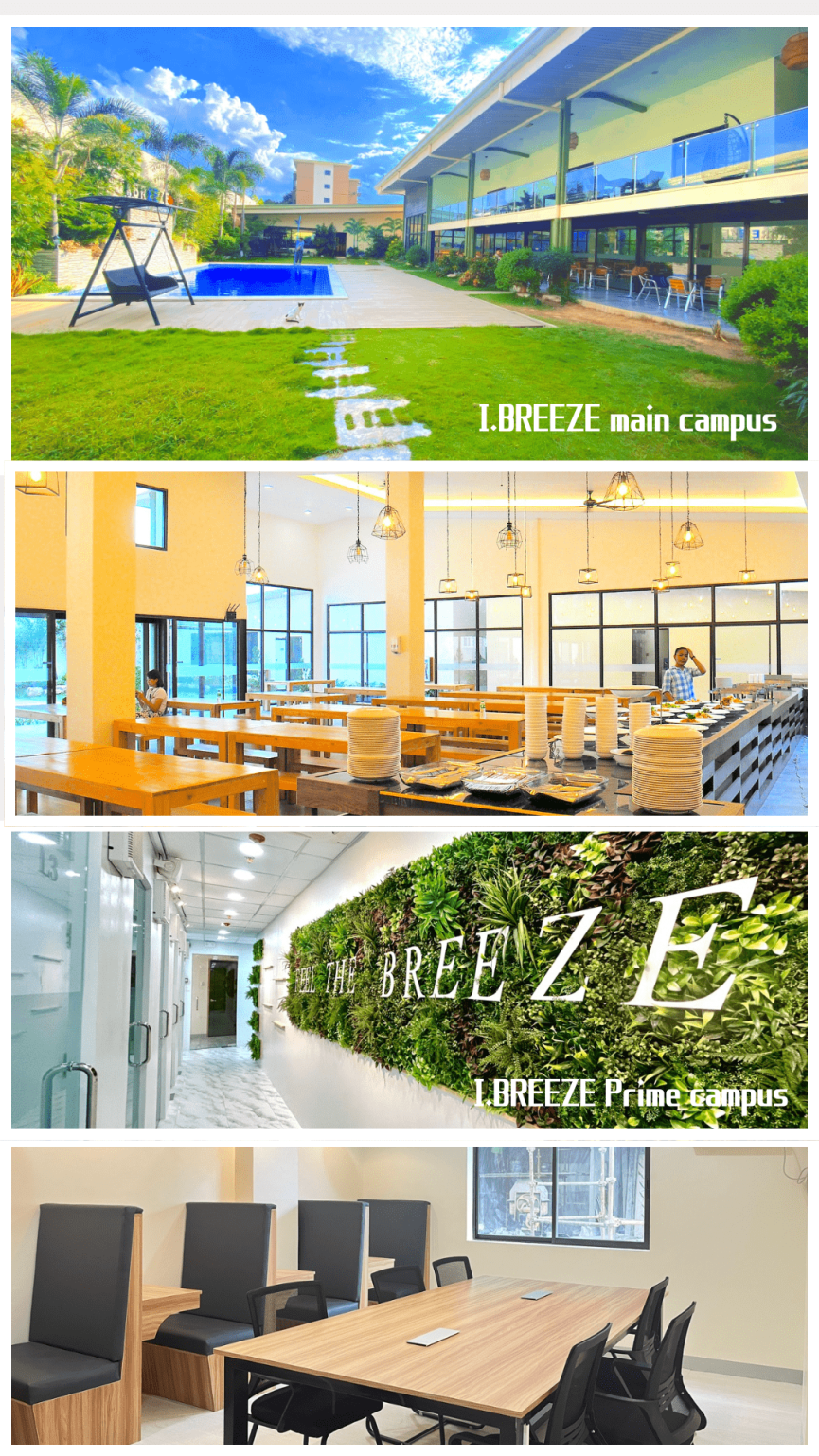 【セブ島/I.BREEZE】ワーケーションにおすすめの2つのキャンパスで使えるお得なキャンペーン実施中!4週間で最大$100割引◎ - 1
