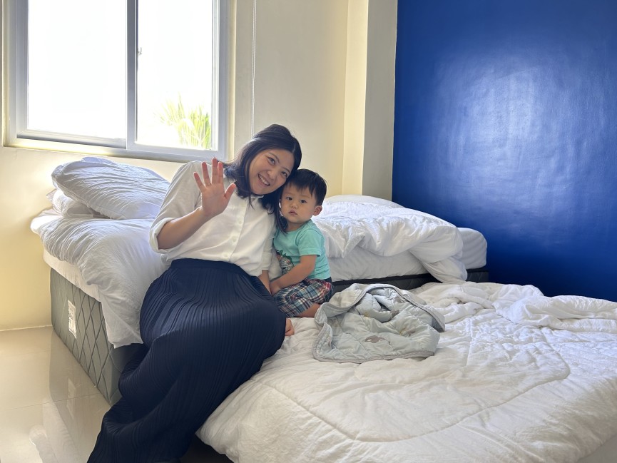 【セブマクタン島/Winning Ocean】卒業生がCEBU21へ来社してくれました!!ベビーシッター制度で0歳のお子様と留学した体験談のご紹介です◎ - 4