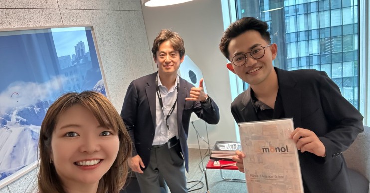 【バギオ/Monol】日本人マネージャーの吉田さんがオフィスへ来てくれました！