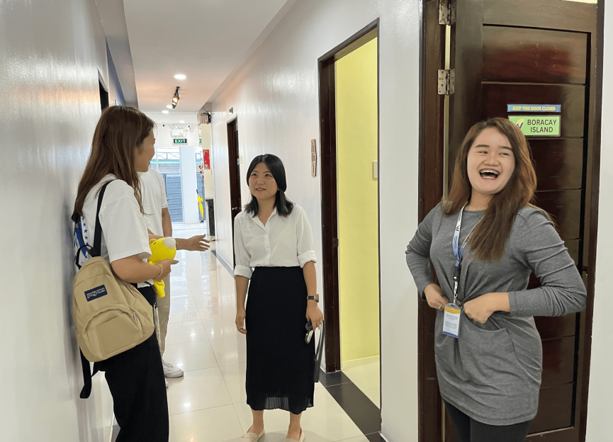 【セブマクタン島/Winning Ocean】卒業生がCEBU21へ来社してくれました!!ベビーシッター制度で0歳のお子様と留学した体験談のご紹介です◎ - 2