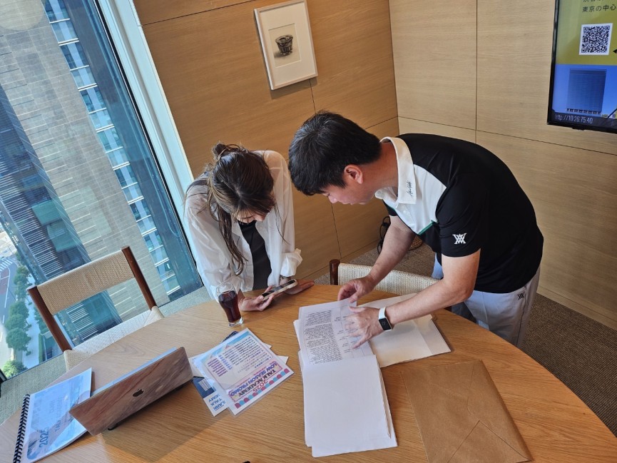 【クラーク/Clark TALK】校長のTimさんと韓国人ディレクターのJaniceさんが西新宿オフィスへ来てくれました！ - 3