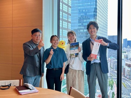 【セブ島/English fella】校長のTJさん・日本人現地スタッフのあかりさんが西新宿オフィスへ来てくれました！