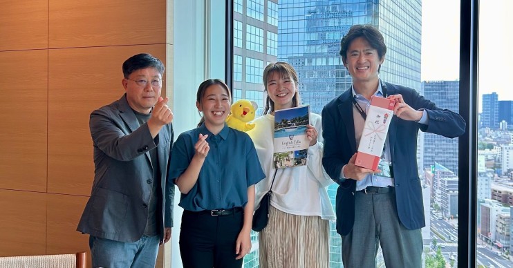 【セブ島/English fella】校長のTJさん・日本人現地スタッフのあかりさんが西新宿オフィスへ来てくれました！