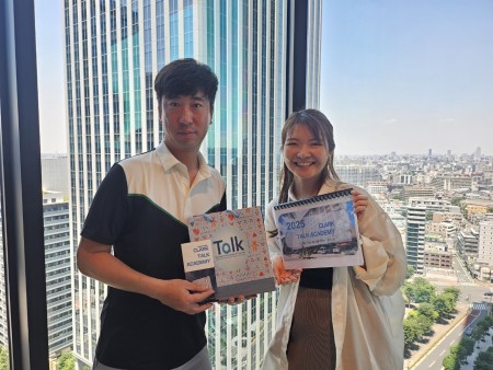 【クラーク/Clark TALK】校長のTimさんと韓国人ディレクターのJaniceさんが西新宿オフィスへ来てくれました！