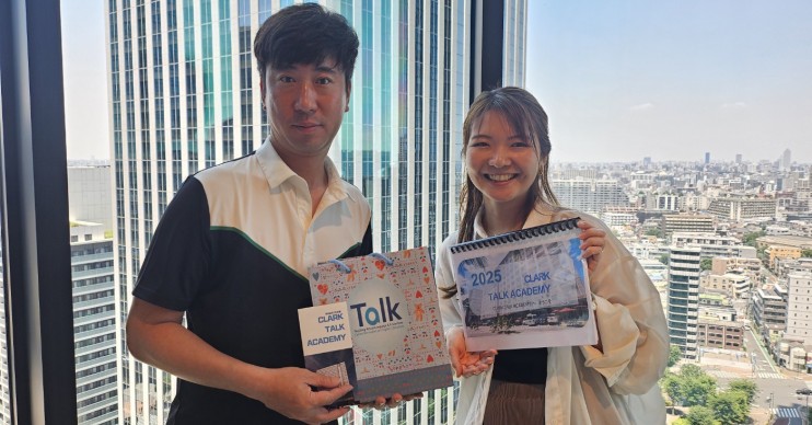 【クラーク/Clark TALK】校長のTimさんと韓国人ディレクターのJaniceさんが西新宿オフィスへ来てくれました！