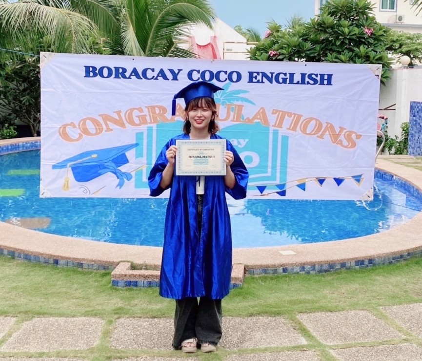 #620 Hinamiさん（20代女性）Boracay coco English（ボラカイ) General ESLコース 3週 | フィリピン留学 - img2 - 0