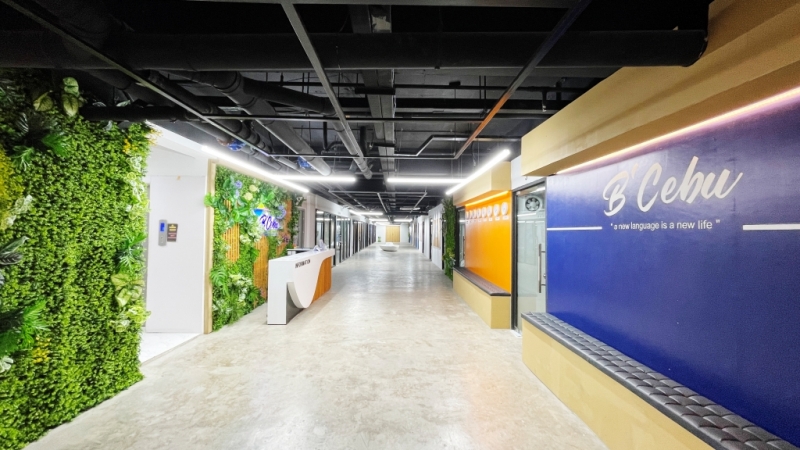 フィリピン留学 Cebu21 - B`CEBU-Hallway-7