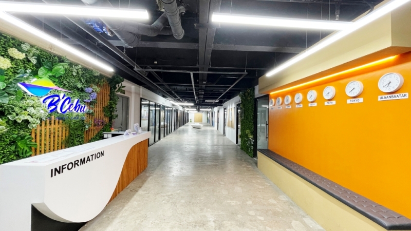 フィリピン留学 Cebu21 - B`CEBU-Hallway-8