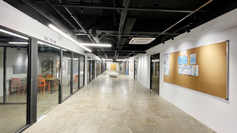 フィリピン留学 Cebu21 - B`CEBU-Hallway-9