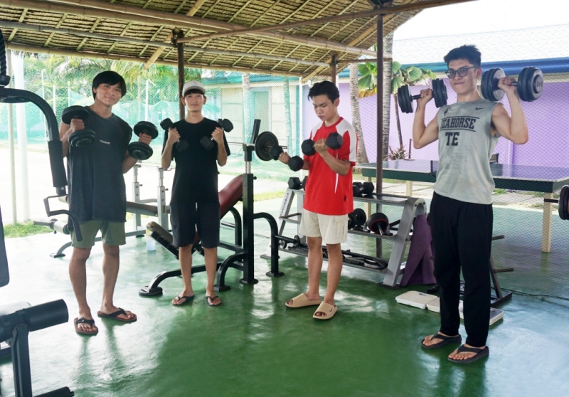フィリピン留学 Cebu21 - CG Academy-Gym-3