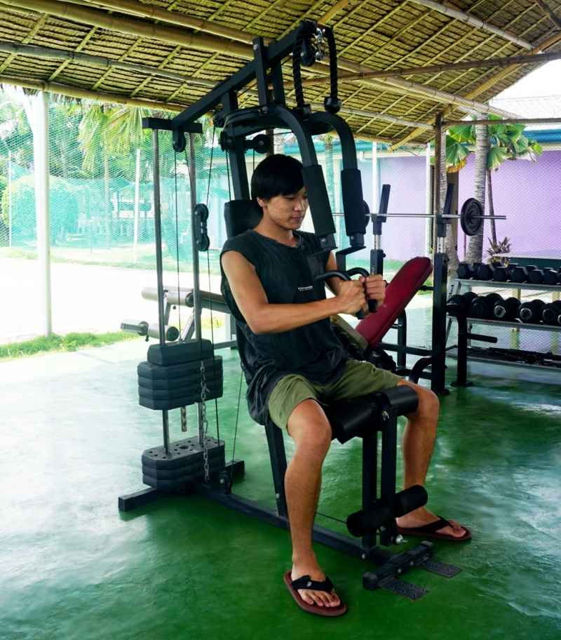 フィリピン留学 Cebu21 - CG Academy-Gym-7