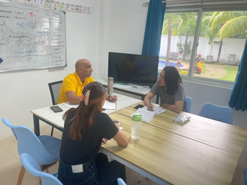 フィリピン留学 Cebu21 - Boracay Coco English-Class-21