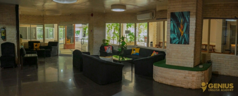 フィリピン留学 Cebu21 - Genius English-Lobby-5