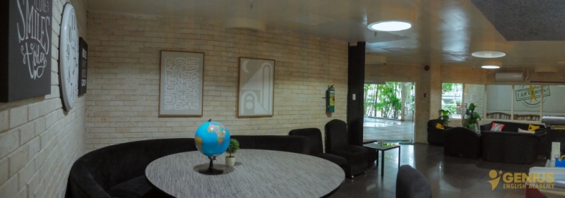 フィリピン留学 Cebu21 - Genius English-Lobby-6