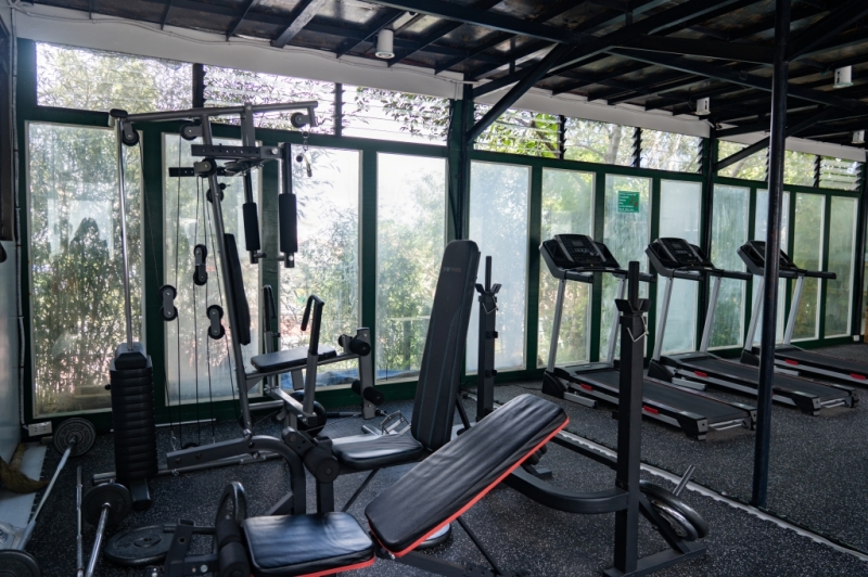 フィリピン留学 Cebu21 - Baguio JIC Premium campus-GYM-4