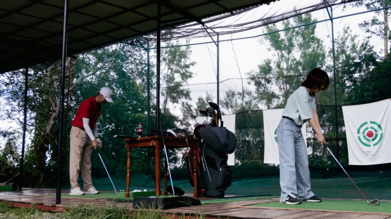 フィリピン留学 Cebu21 - Baguio JIC Premium campus-Golf-14