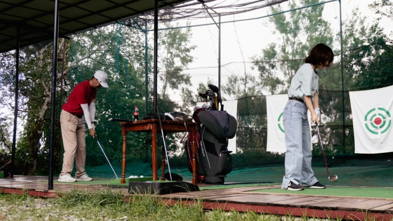 フィリピン留学 Cebu21 - Baguio JIC Premium campus-Golf-15