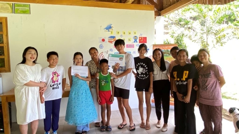 フィリピン留学 Cebu21 - SLAcademy-Students-12