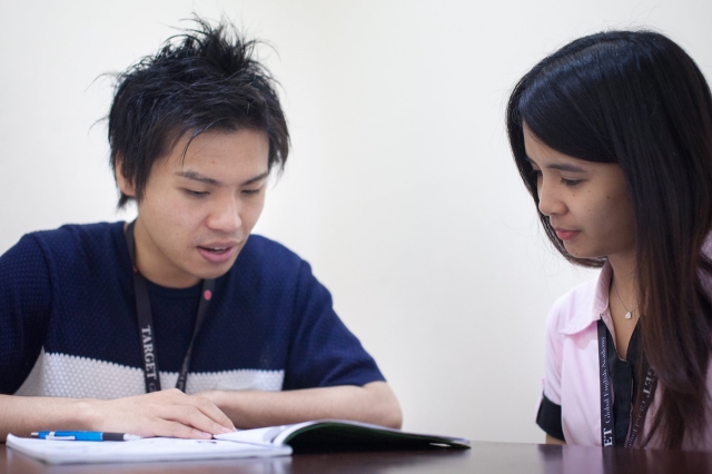 フィリピン留学 Cebu21 - TARGET-Lesson-1