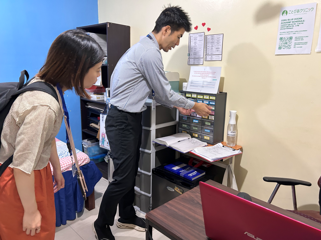 従来の内部寮と、新しくできたエリア