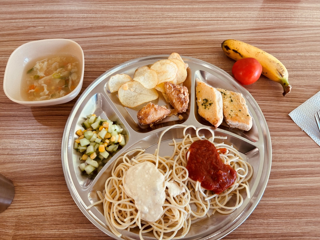 快適な施設と美味しい食事