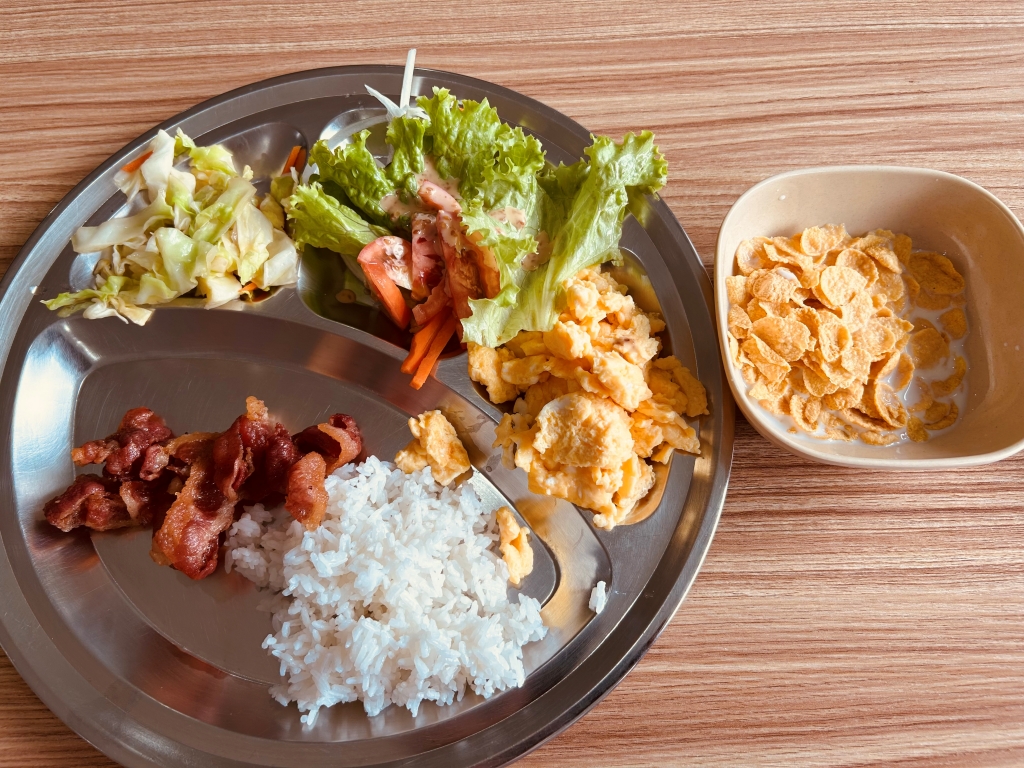 快適な施設と美味しい食事