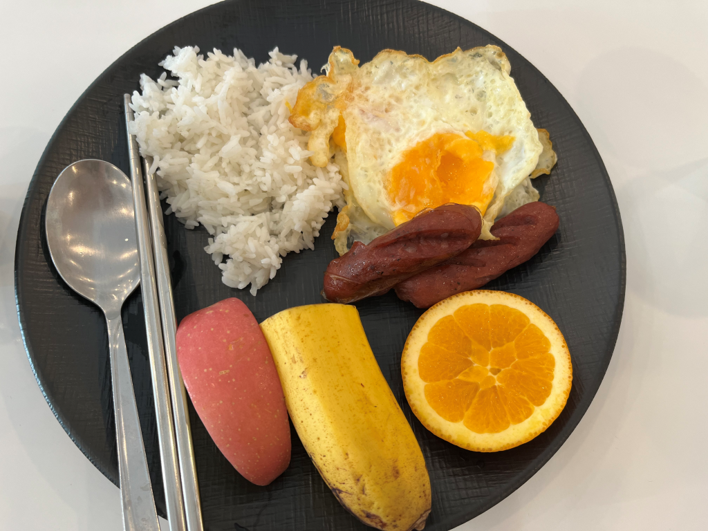 食事は嬉しい選択制