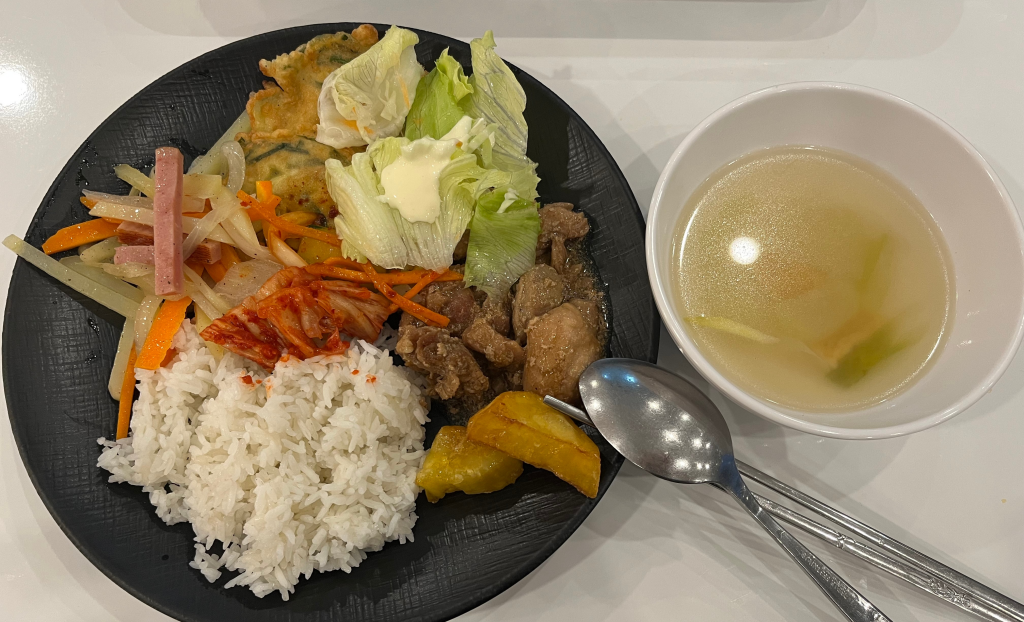 食事は嬉しい選択制