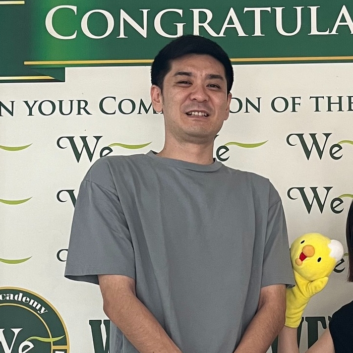 We Academy 日本人学生マネージャー山田さん