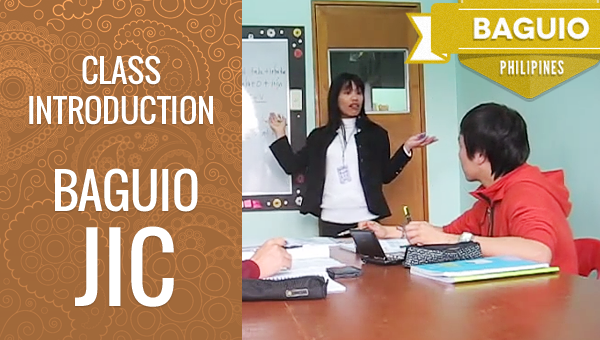 フィリピン留学 Baguio JIC Grammar Class